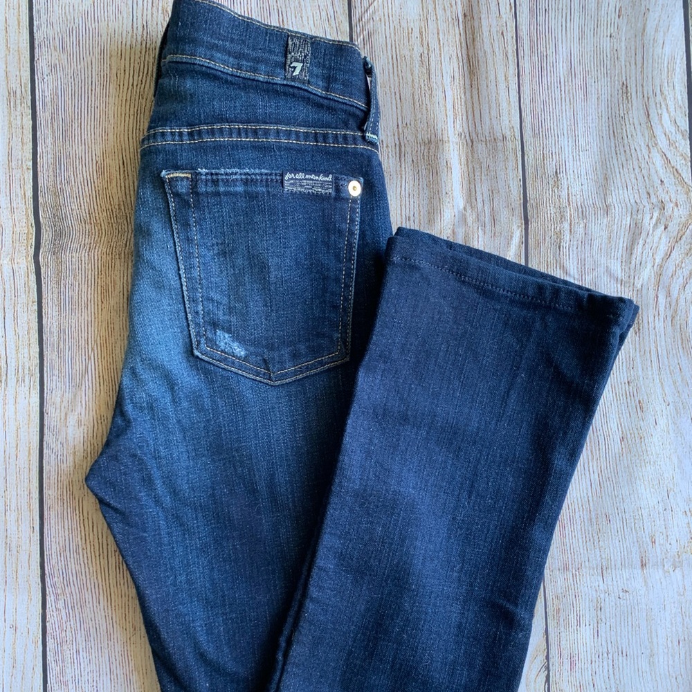 7 For All Mandkind bootcut jean sz 24